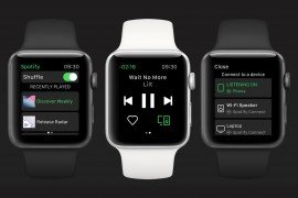 Spotify chính thức tung ra ứng dụng dành riêng cho Apple Watch