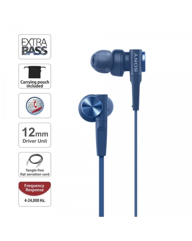 Tai nghe In-ear EXTRA BASS MDR-XB55AP