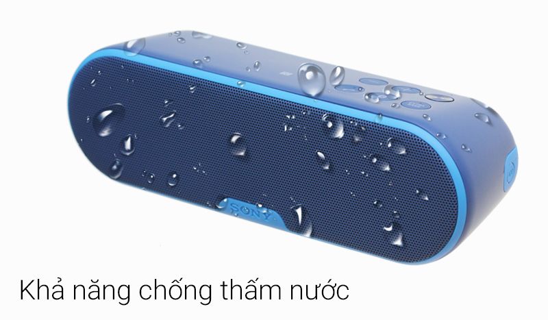 Loa bluetooth Sony SRS-XB2 - Khả năng chống thấm nước an toàn